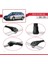 Skoda Octavia (1u) 1998-2004 Arası ile Uyumlu Ace-1 Ara Atkı Tavan Barı Siyah 3 Adet Bar 4