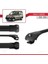Renault Kangoo 2003-2008 Arası ile Uyumlu Ace-1 Ara Atkı Tavan Barı Siyah 3