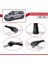 Toyota Proace City 2019-2024 Arası ile Uyumlu Ace-1 Ara Atkı Tavan Barı Siyah 4 Adet Bar 4