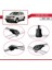 Acura Mdx (Yd2) 2007-2013 Arası ile Uyumlu Ace-1 Ara Atkı Tavan Barı Gri 3 Adet Bar 4