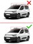 Fiat Doblo 2023 ve Sonrası ile Uyumlu Ace-1 Ara Atkı Tavan Barı Siyah 4 Adet Bar 3