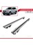 Ssangyong Rexton 2012-2017 Arası ile Uyumlu Hook Model Anahtar Kilitli Ara Atkı Tavan Barı Gri 4