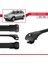 Renault Duster (Hs) 2010-2013 Arası ile Uyumlu Ace-1 Ara Atkı Tavan Barı Siyah 3 Adet Bar 3
