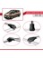 Renault Grand Scenic (Mk3) 2009-2016 Arası ile Uyumlu Ace-1 Ara Atkı Tavan Barı Gri 3 Adet Bar 4