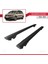 Vw Sharan 2010-2022 Arası ile Uyumlu Hook Model Anahtar Kilitli Ara Atkı Tavan Barı Siyah 4