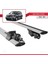 Seat Ibiza 4 (6j) St 2010-2017 Arası ile Uyumlu Hook Model Ara Atkı Tavan Barı Gri 2 Adet 5