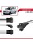 Ssangyong Stavic 2004-2012 Arası ile Uyumlu Ace-1 Ara Atkı Tavan Barı Gri 3 Adet Bar 3