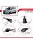 Ssangyong Stavic 2004-2012 Arası ile Uyumlu Ace-1 Ara Atkı Tavan Barı Gri 3 Adet Bar 4
