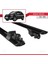 Renault Koleos 2011-2016 Arası ile Uyumlu Hook Model Anahtar Kilitli Ara Atkı Tavan Barı Siyah 5