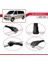 Volkswagen (T5) 2003-2015 Arası ile Uyumlu Ace-1 Ara Atkı Tavan Barı Siyah 3 Adet Bar 4