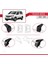 Peugeot Rifter 2024 2025 Model Ace-2 Uyumlu Ara Atkı Tavan Barı Siyah 6