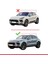 Porsche Macan 2014 ve Sonrası ile Uyumlu Hook Model Anahtar Kilitli Ara Atkı Tavan Barı Gri 2