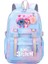 Dikiş Büyük Kapasiteli Sırt Çantası, Gündelik Naylon Sevimli Gün Çantası, Karikatür Anime Okul Çantası, Kız Gündelik Seyahat Gidip Knapsack Stitch-A-Mavi (Yurt Dışından) 1
