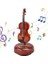 Hareketli Violin Müzik Kutusu 3