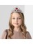 Kalp Taşlı Kırmızı Renk Karlar Ülkesi Elsa Anna Frozen Tacı 3