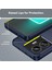 Realme Gt Neo 5 5g/gt3 5g Esnek Tpu Telefon Kılıfı Fırçalanmış Karbon Fiber Doku Düşme Korumalı Telefon Kılıfı-Mavi (Yurt Dışından) 5