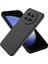 Realme 14 Pro Lite 5g Sıvı Silikon Kılıf Telefon Arka Kapağı El Kayışı Ile-Siyah (Yurt Dışından) 1
