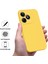 Realme C51S 4g Kılıf Sıvı Silikon Çizilmez Telefon Kılıfı El Askısı Ile-Sarı (Yurt Dışından) 2