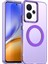 Realme 14 5g Kılıf Magsafe Anti Drop Hibrit Telefon Arka Kapağı ile Uyumlu-Mor (Yurt Dışından) 1