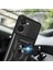 Realme C33 2023 4G/C33 4g Kayar Kamera Tasarım Telefon Kılıfı Pc+Tpu Kickstand Koruyucu Kılıf-Gül Altını (Yurt Dışından) 4