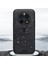 Realme 12 4g/12+5g Kılıf Kumaş Doku Deri+Pc+Tpu Telefon Kılıfı Geyik Desenli-Gri (Yurt Dışından) 3