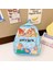 Sevimli Büyük Kapasite Capya Sırt Çantası Nefes Alabilir Karikatür Öğrenci Schoolbag Naylon Ultra Hafif Kitap Çantası Renk: M-Blue (Yurt Dışından) 1