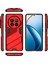 Realme 12 Pro 5g/12 Pro+5g Kılıf Pc+Tpu Darbeye Dayanıklı Zırhlı Telefon Kılıfı Kickstand Ile-Kırmızı (Yurt Dışından) 4