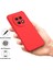 Realme P1 Speed ​​5g Kılıf Sıvı Silikon Telefon Arka Kapağı El Kayışı Ile-Kırmızı (Yurt Dışından) 5