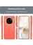 Realme P3 Pro 5g Kılıf Koruyucu Telefon Kılıfı Karbon Fiber Doku Fırçalanmış-Kırmızı (Yurt Dışından) 3