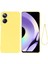 Realme 10 4g Hassas Kesik Telefon Kılıfı Sıvı Silikon Düşmeye Dayanıklı Arka Kapak Kayışlı-Sarı (Yurt Dışından) 1