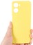 Realme 10 4g Hassas Kesik Telefon Kılıfı Sıvı Silikon Düşmeye Dayanıklı Arka Kapak Kayışlı-Sarı (Yurt Dışından) 4