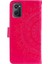 Realme 9i/oppo A36/A76 Baskılı Mandala Çiçek Pu Deri Kılıf Görüntüleme Standı Cüzdan Folio Flip Kılıf Bilek Kayışı Ile-Gül (Yurt Dışından) 3