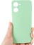 Realme 10 4g Hassas Kesik Telefon Kılıfı Sıvı Silikon Düşmeye Dayanıklı Arka Kapak Kayışlı-Yeşil (Yurt Dışından) 4