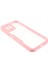 Realme 8i/narzo 50 4g Akrilik+Tpu Hibrit Telefon Kılıfı Pet Ekran Koruyucu 360 Derece Kapsama Telefon Koruyucu-Pembe (Yurt Dışından) 5