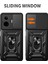 Realme Gt Neo 5 5g/gt3 5g Kılıf Sürgülü Lens Koruyucu Pc+Tpu Ayaklı Telefon Kılıfı-Mavi (Yurt Dışından) 2