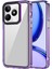 Realme C53 (Global)/realme Narzo N53 4g Shell Hd Şeffaf Pc+Tpu Kılıf Için Toz Geçirmez Telefon Kılıfı-Şeffaf Mor (Yurt Dışından) 1