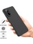 Realme C67 4g Kılıf Sıvı Silikon Fiber Astar Koruyucu Telefon Kılıfı Kayışlı-Siyah (Yurt Dışından) 2