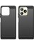Realme C53(GLOBAL)/C53(HINDISTAN)/C51/NARZO N53 4g Tpu Telefon Kılıfı Karbon Fiber Doku Fırçalanmış Kapak-Siyah (Yurt Dışından) 5