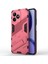 Realme C53 (KÜRESEL)/C53 (HINDISTAN)/C51 Kickstand Arka Kılıf Pc+Tpu Darbeye Dayanıklı Telefon Kılıfı-Gül (Yurt Dışından) 1