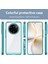 Realme P3 Pro 5g/14 Pro+5g Kılıf Tpu+Akrilik Koruyucu Şeffaf Telefon Kılıfı-Şeffaf Mavi (Yurt Dışından) 5