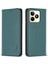 Bınfen Color BF18 Telefon Kılıfı Realme C53 (KÜRESEL)/C53 (HINDISTAN)/C51 Otomatik Emici Manyetik Deri Kapaklı Kart Tutucu-Yeşil (Yurt Dışından) 1