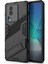 Vivo Iqoo Neo7 5g Için Sert Pc Yumuşak Tpu Kılıf Koruyucu Kılıf Kickstand Cep Telefonu Kılıfı-Siyah (Yurt Dışından) 1