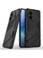 Vivo Iqoo Z9 Turbo 5g Kılıf Pc+Tpu Darbeye Dayanıklı Çizilmez Telefon Kılıfı Kickstand Ile-Siyah (Yurt Dışından) 2