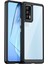 Vivo Iqoo 7(Hindistan)5g/iqoo Neo5 Aşınmaya Dayanıklı Düşmeye Karşı Şeffaf Arka Kılıf Hibrit Akrilik+Tpu Bağımsız Düğmeli Cep Telefonu Kılıfı-Siyah (Yurt Dışından) 1