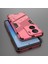 Vivo Iqoo Z7X 5g Sert Pc + Esnek Tpu Telefon Kılıfı Darbeye Dayanıklı Arka Kapak Kickstand ile - Gül (Yurt Dışından) 4
