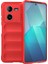 Vivo Iqoo Z8X 5g Kılıf Tpu Sağlam Çizilmez Cep Telefonu Kılıfı-Kırmızı (Yurt Dışından) 1