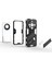 Huawei Mate 60 Kapak Pc+Tpu Darbeye Dayanıklı Telefon Kılıfı Kickstand Ile-Siyah (Yurt Dışından) 2