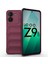 Vivo Iqoo Z9 5g Tpu Kılıf Düşmeye Dayanıklı Koruma Yumuşak Telefon Kılıfı-Şarap Kırmızısı (Yurt Dışından) 1