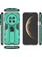 Huawei Mate 70 Kılıf Pc+Tpu Darbeye Dayanıklı Telefon Kılıfı Kickstand Ile-Siyah-Yeşil (Yurt Dışından) 4