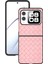 Huawei Nova Flip 5g Kılıf Dokuma Doku Pu Deri Kaplamalı Pc Cep Telefonu Kılıfı-Pembe (Yurt Dışından) 2